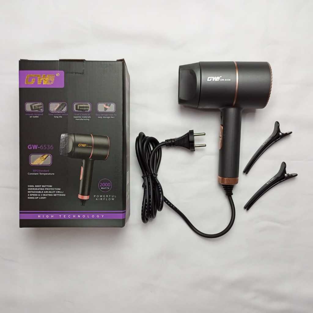 Hair Dryer GW 6536 Pengering Rambut