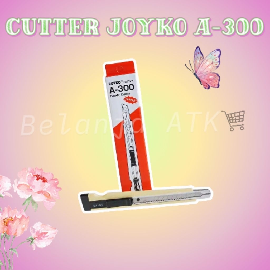 

[satuan] Cutter pisau kecil Joyko A-300 kecil