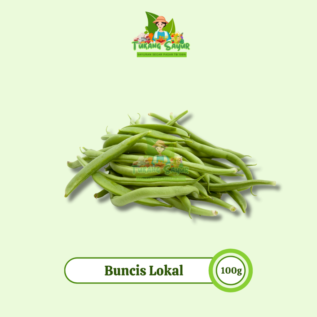 

Buncis Lokal Fresh 100gr - Tukang Sayur Pasar TB.