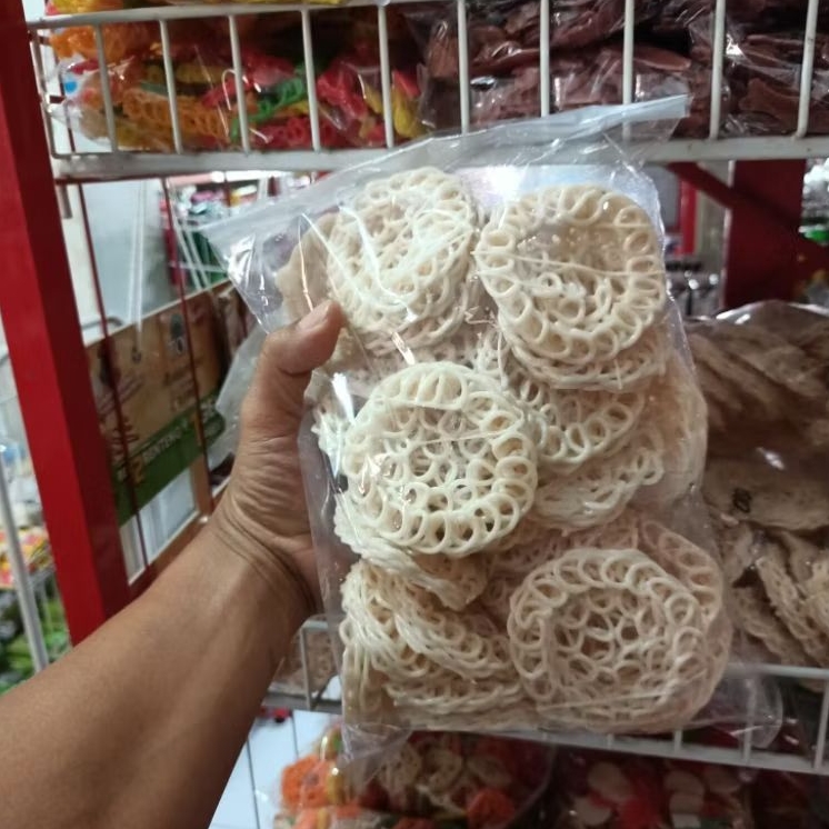 

Promo krupuk bandung mentah, krupuk mawar 1kg jumbo, krupuk kriting