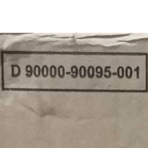 OLI GENUINE DAIHATSU (0-16 SP) / 90000-90095-001