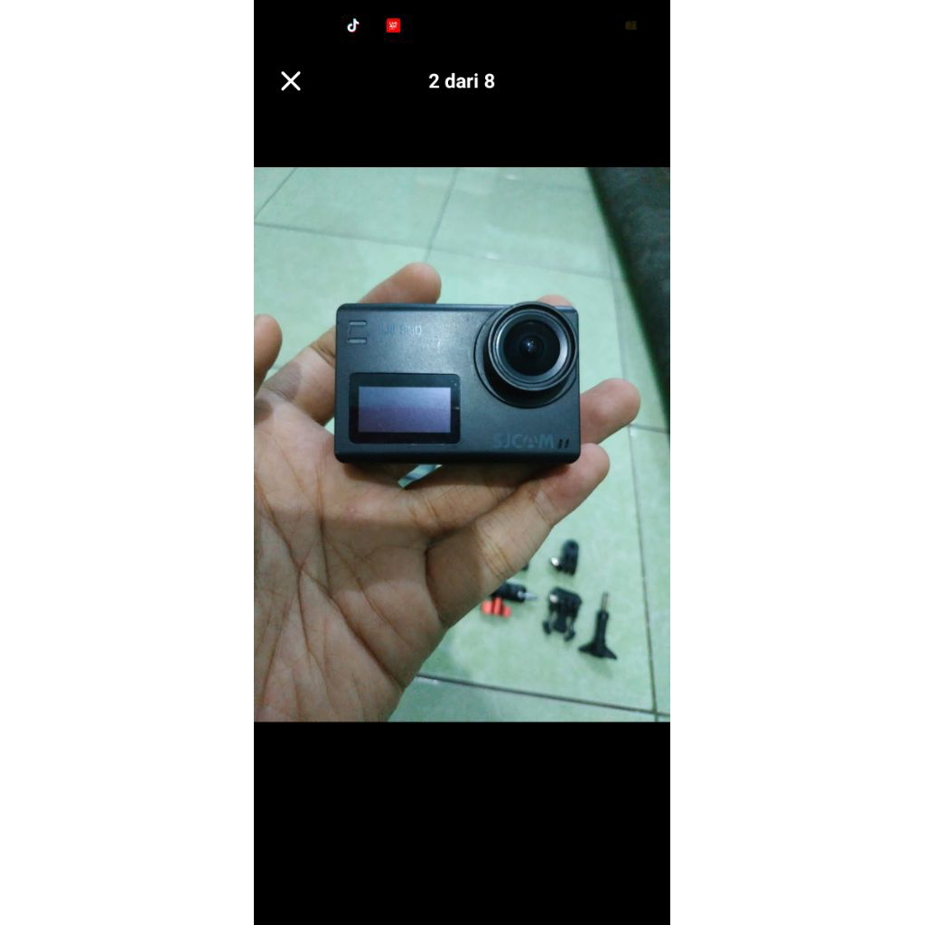 SJCAM SJ8 Pro Action Camera 4K Wi-Fi - Hitam