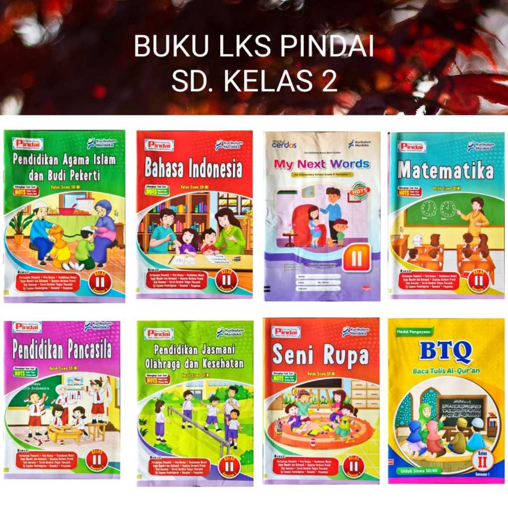 BUKU LKS PINDAI SD KELAS 2