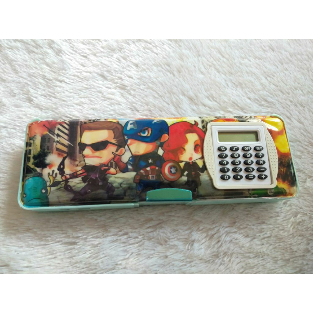 

TEMPAT PENSIL KEKINIAN KALKULATOR KEROKAN PERKALIAN IMPORT