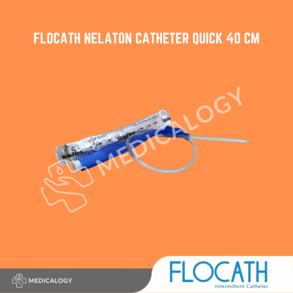 Flocath Nelaton Quick 40 cm Kateter Nelaton Per Pcs
