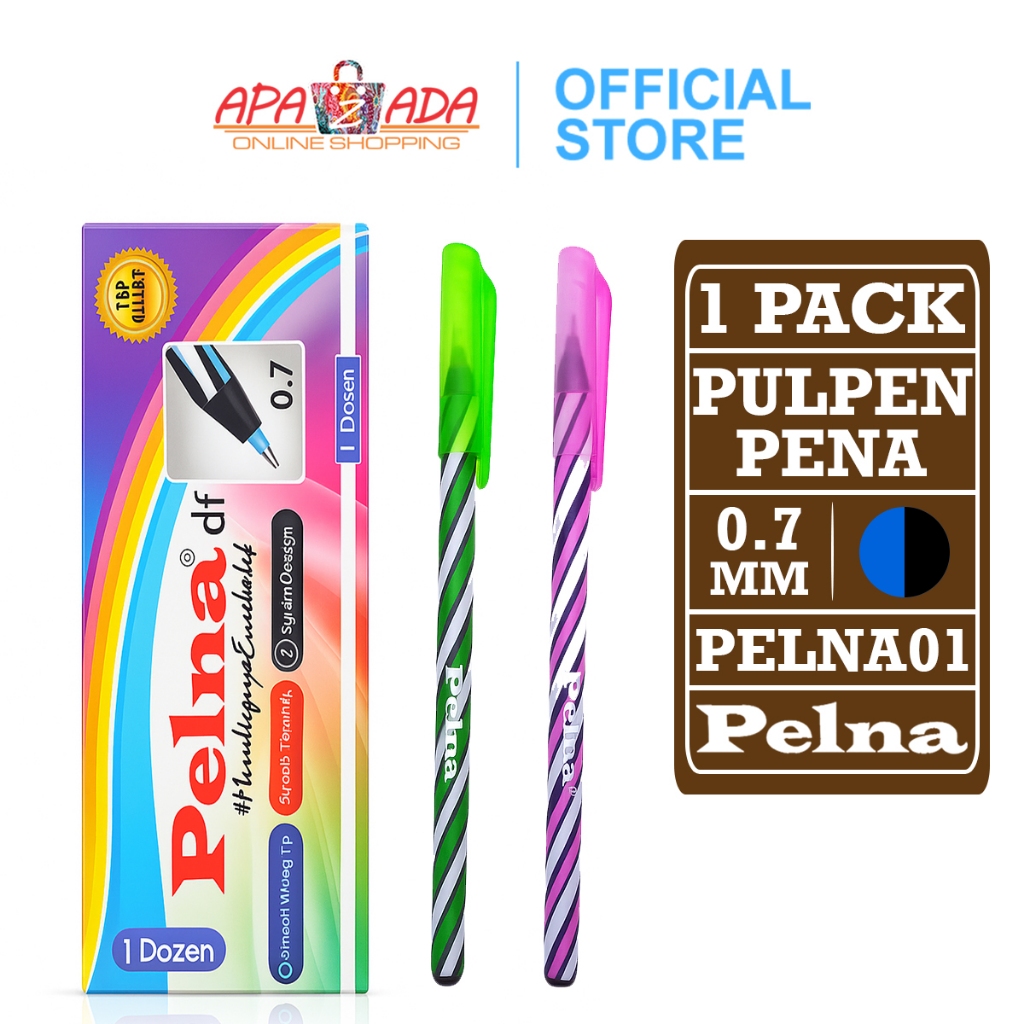 

Apazada - Pulpen Pelna [1 Pack] / Pen Ulir / Pen Lilin Murah Berkualitas Bisa Cod