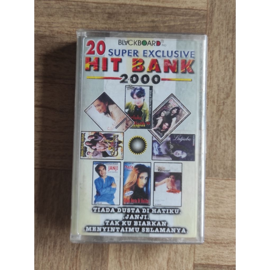 kaset pita 20 super exclusive HIT BANK 2000