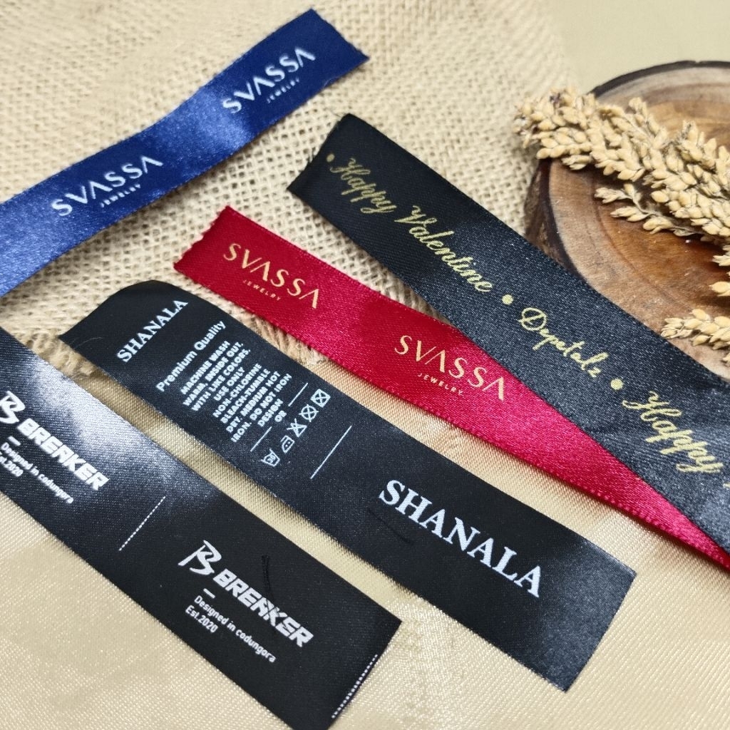 

sablon pita custom desain , tali pita , pita hampers , pita kado , pita buket