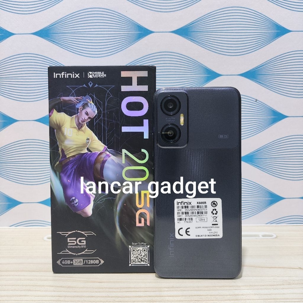 INFINIX HOT 20 5G 4/128GB SECOND