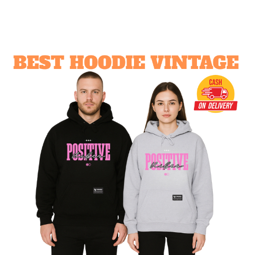 VINSMOKE Hoodie Jumper Positive M - XXL ( Pria & Wanita )