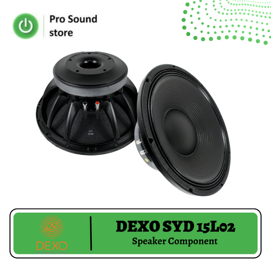 Speaker DEXO  SYD  15L02 15 Inch / Speaker DEXO SYD 15L02 15 IN / Speaker Component