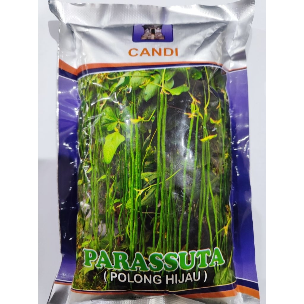 

Benih Kacang Panjang PARASSUTA (Polong Hijau) kemasan 500gr Asli Produk Candi