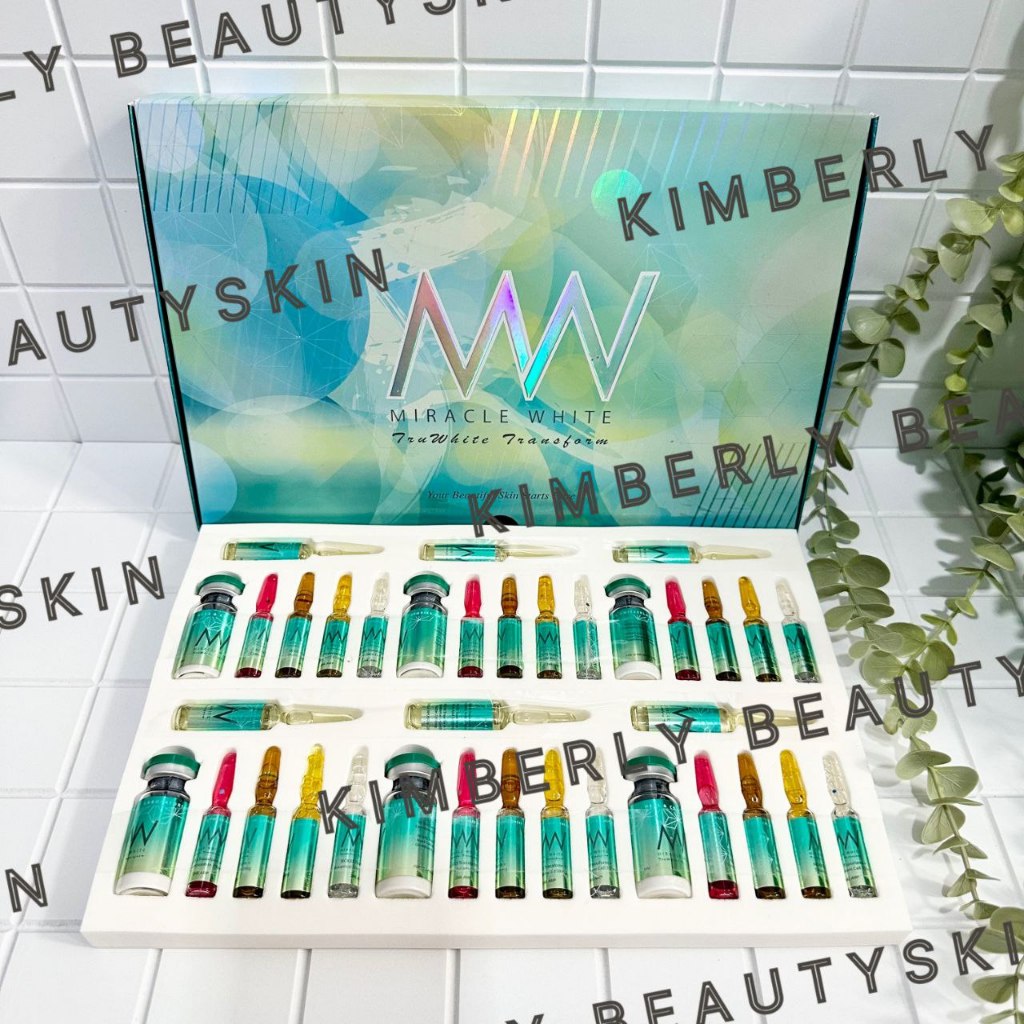 MIRACLE WHITE TRUWHITE HIJAU BOX (6 SET)