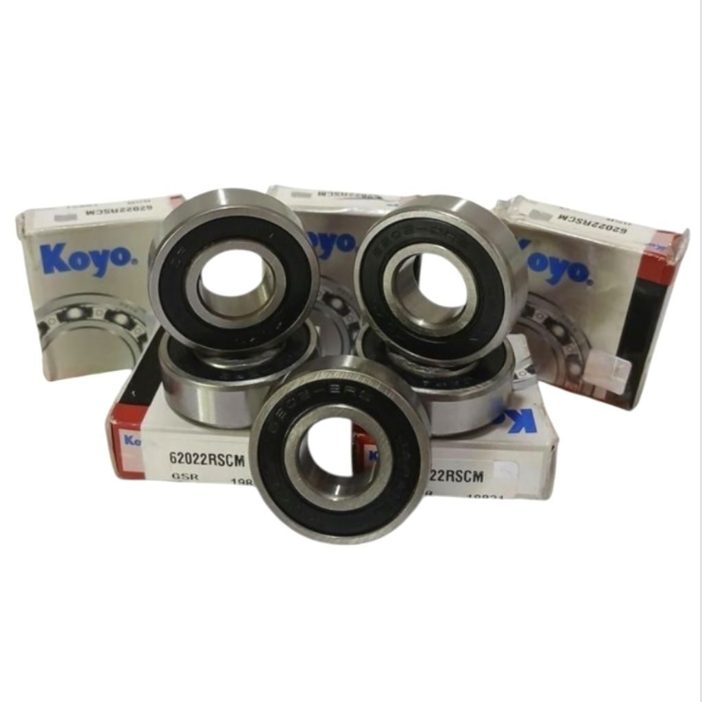 Bearing 6202 2RS Koyo JAPAN Ukuran 15x35x11 mm Bering Laher Laker Klaher 6202 2RS ORIGINAL Koyo