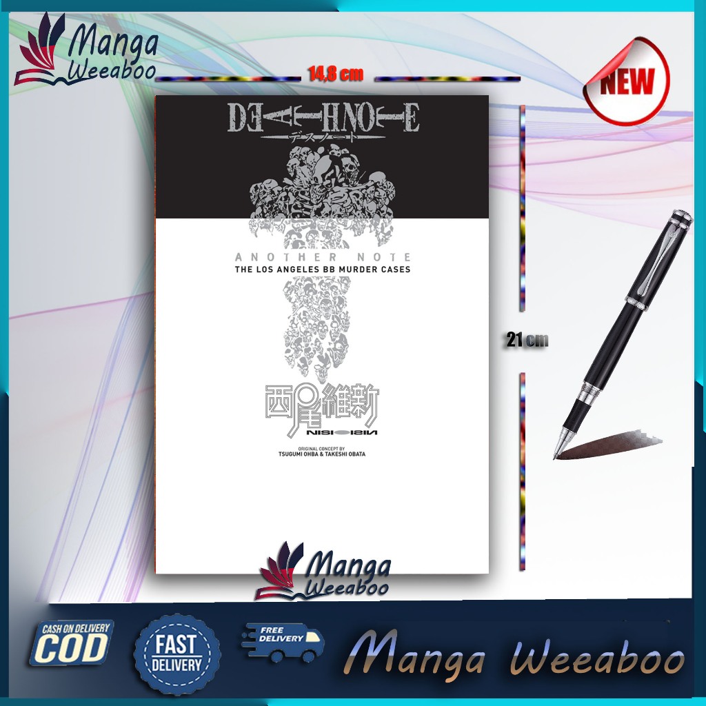 Death Note : Another Note - The Los Angeles BB Murder Cases By Nisioisin (English) - Manga Weeaboo