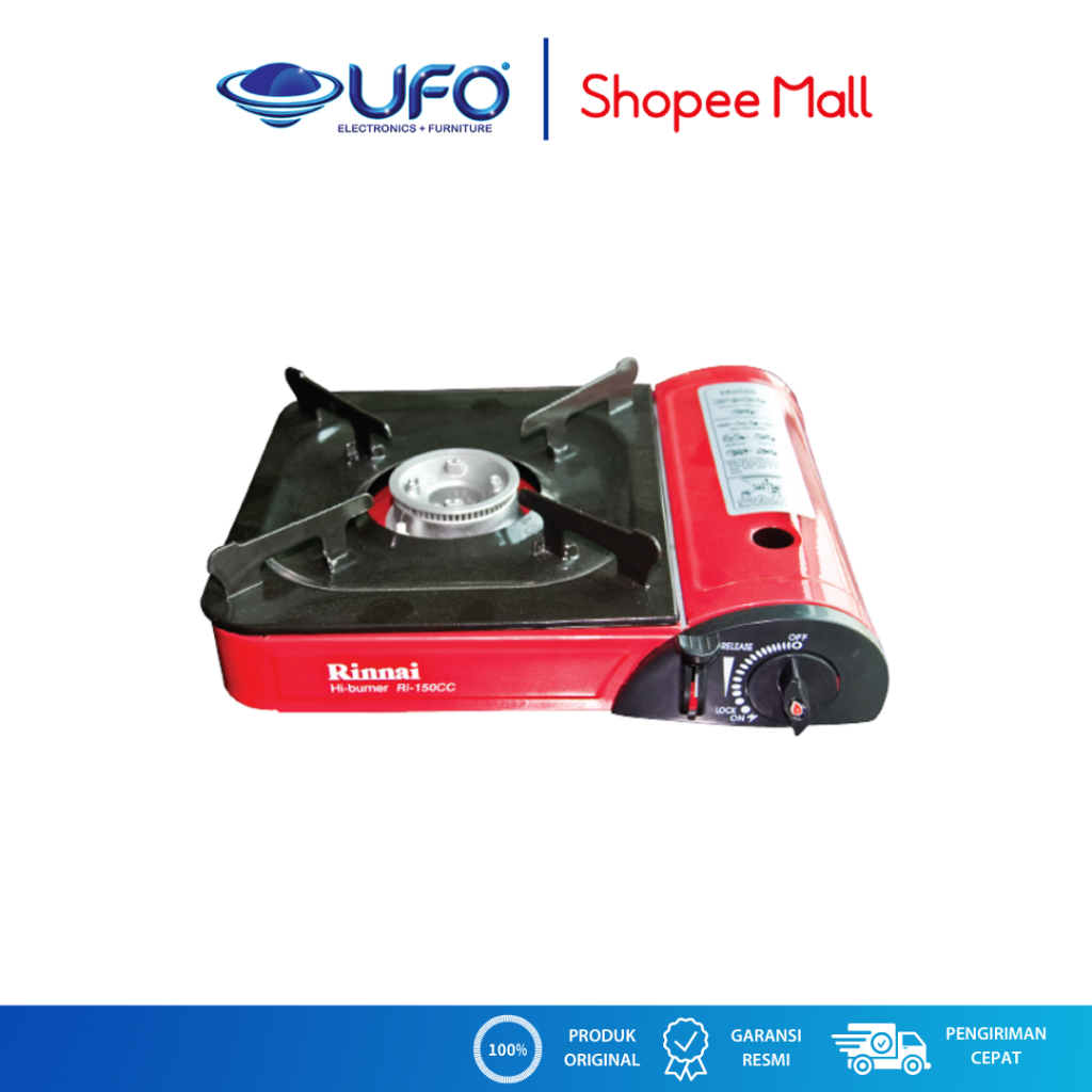Rinnai Kompor Gas Portable 1 Tungku RI-150CC