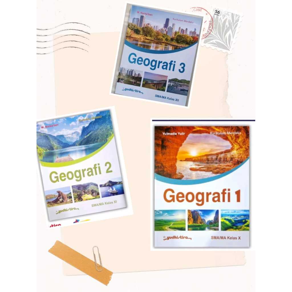 GEOGRAFI KELAS 10 11 12 SMA KURIKULUM MERDEEKA YUDHISTIRA