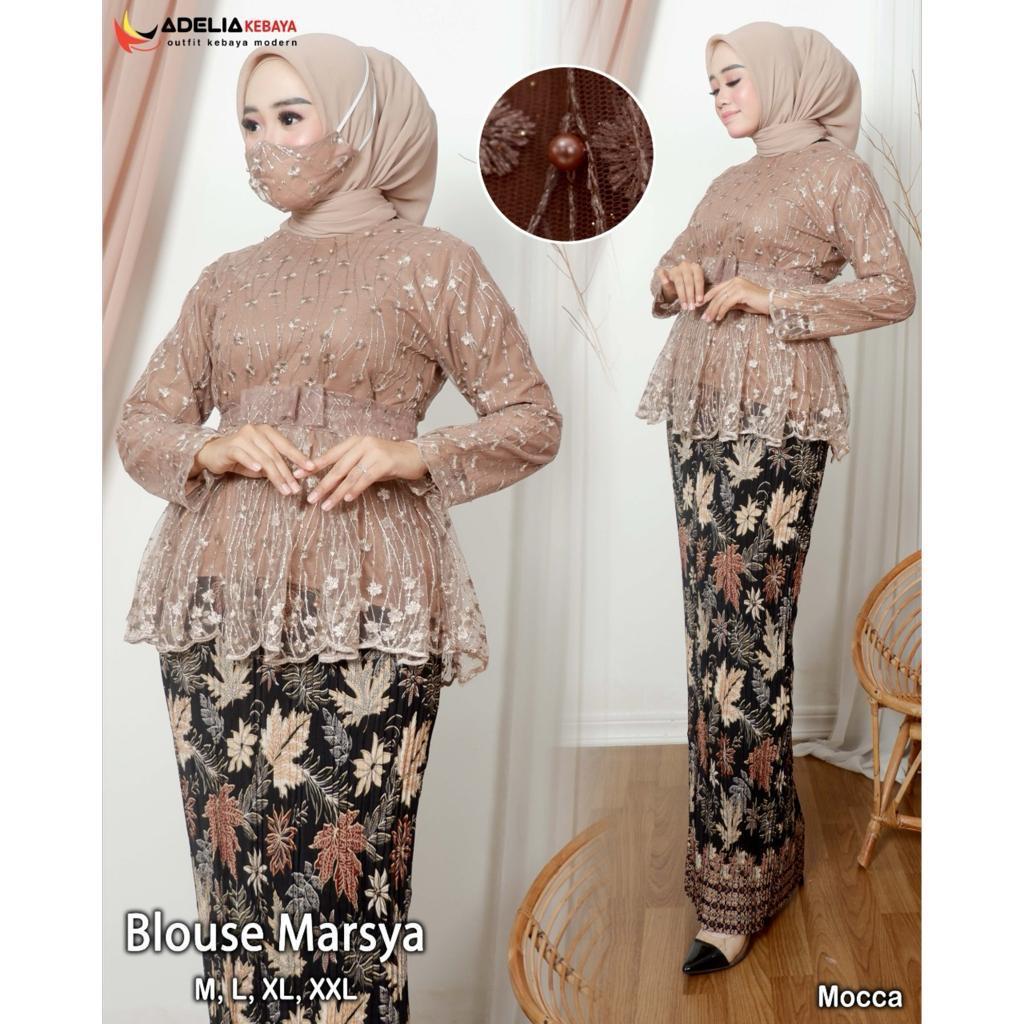 Set Kebaya Blouse - Kebaya Blouse Kondangan - Kebaya Blouse Wisuda - Atasan Kebaya - Blouse
