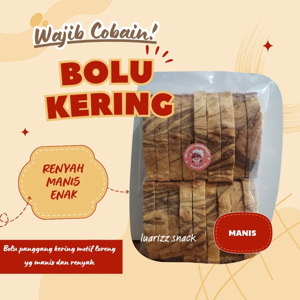 

250 gr Bolu Panggang Loreng Kiloan