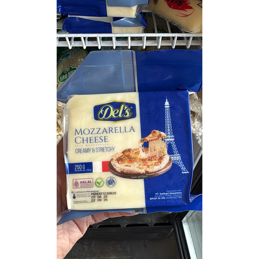 

keju mozarela dels 250g