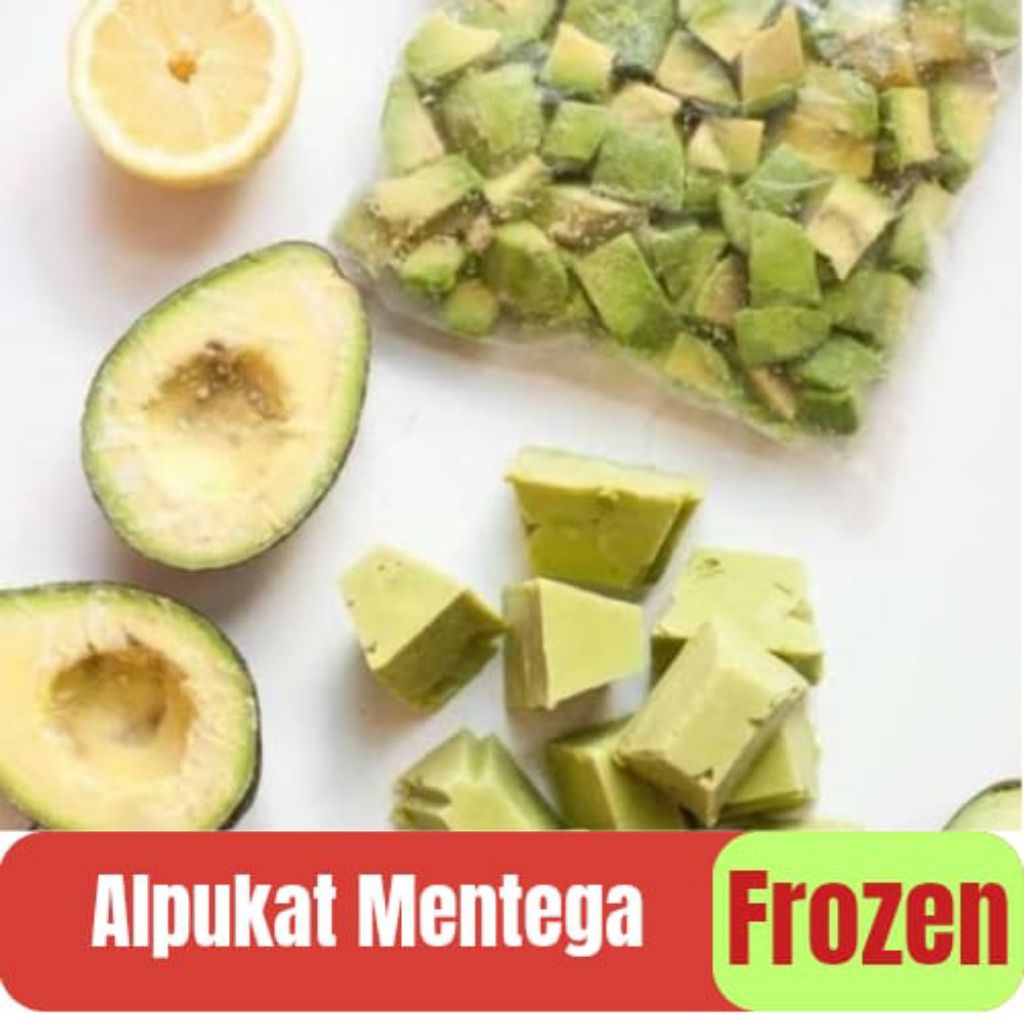 

Alpukat Mentega Frozen / Beku - 500gr