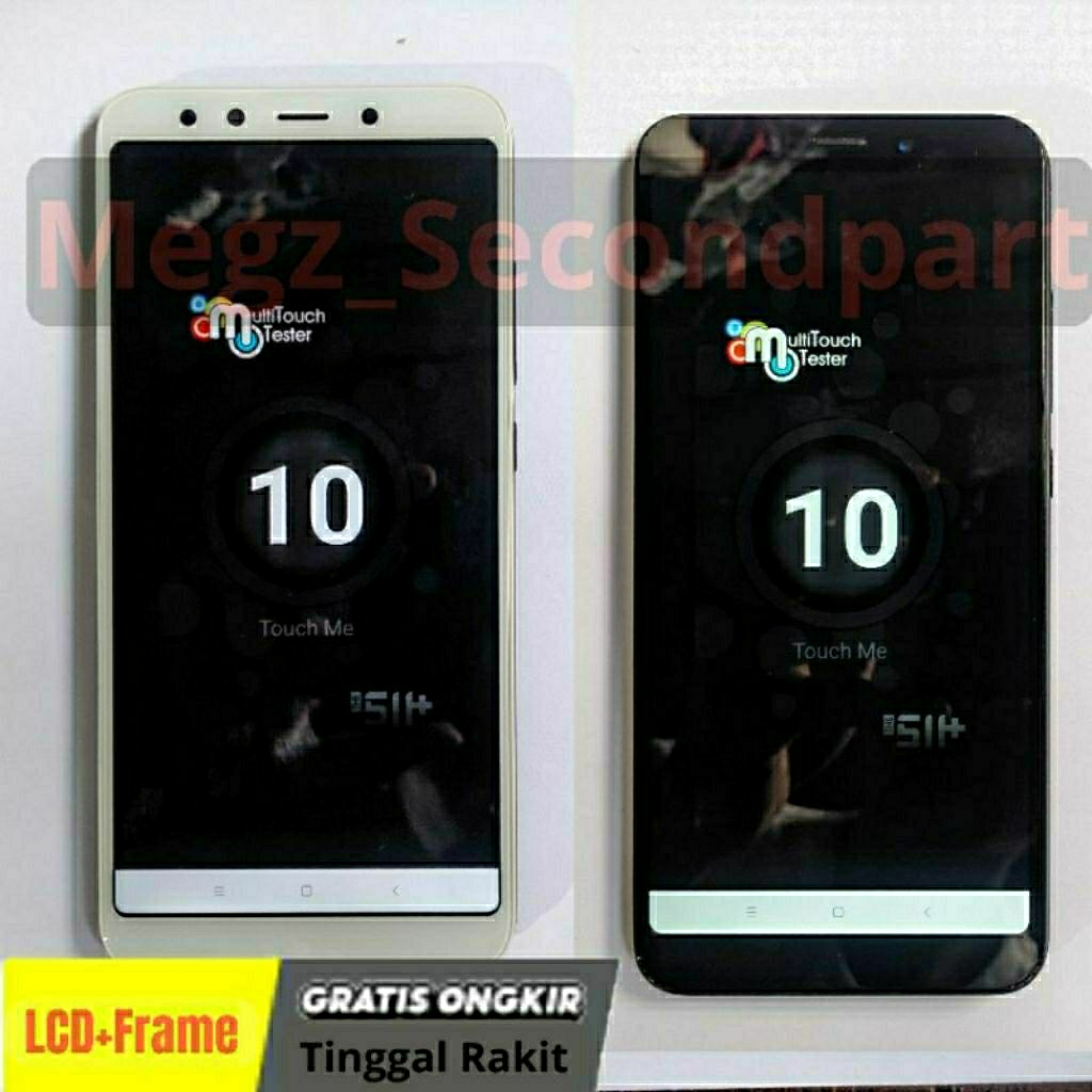 LCD Mi A2 Ori Copotan set frame / LCD touchscreen Xiaomi MiA2 Big MI 6X Cabutan original LCD TC MI 6