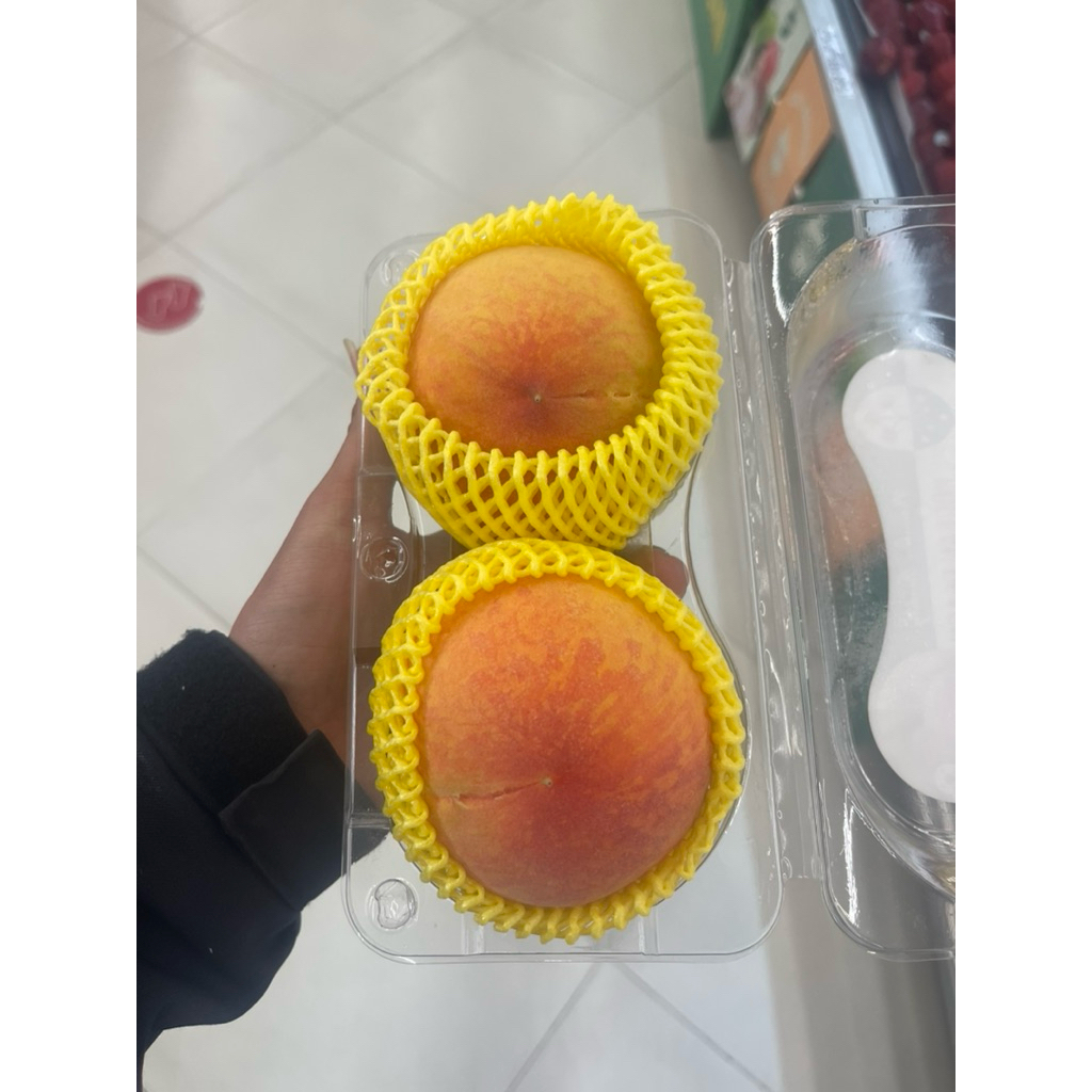 

Peach Yellow Import | Buah Peach Yellow Korea Punya Isi 2 Pcs | Pack
