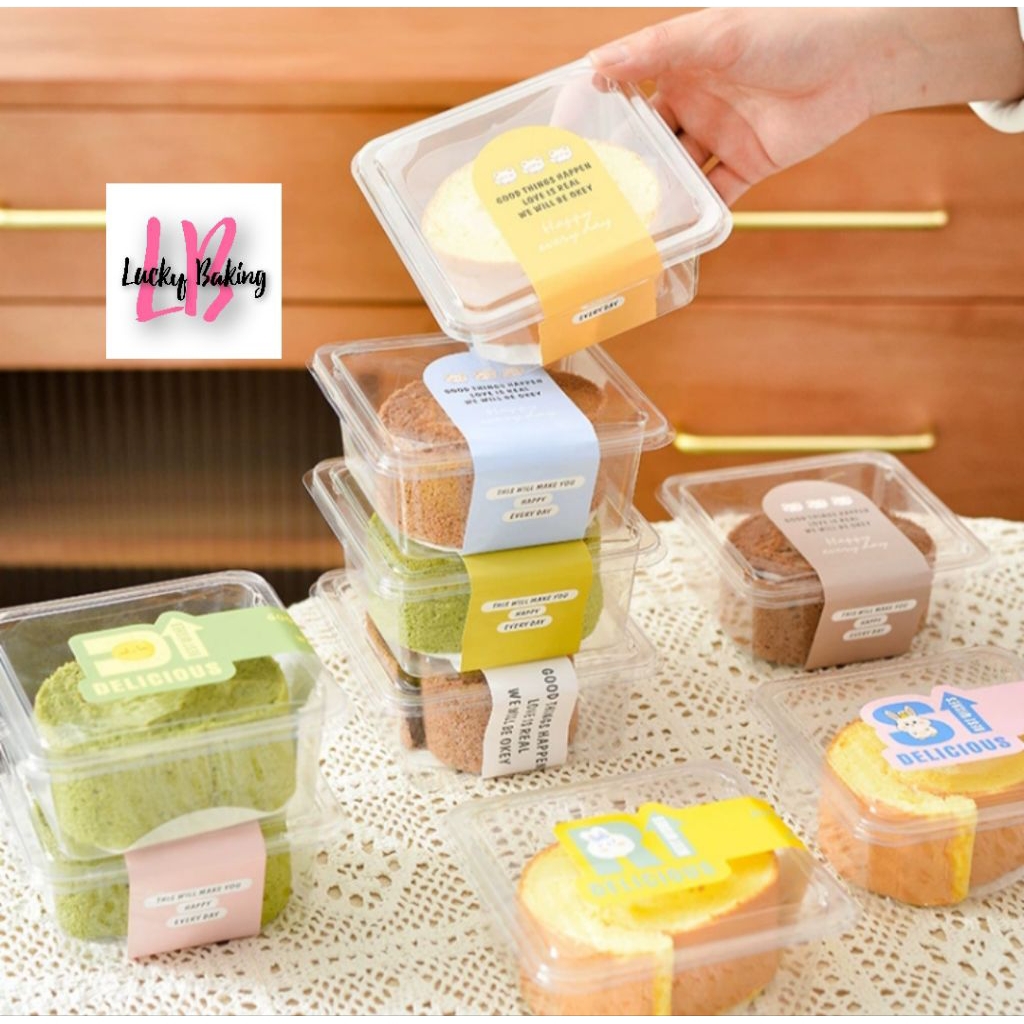 10pcs kotak dessert premium dessert cup kotak rendah cup premium dessert box tiramisu cup puding