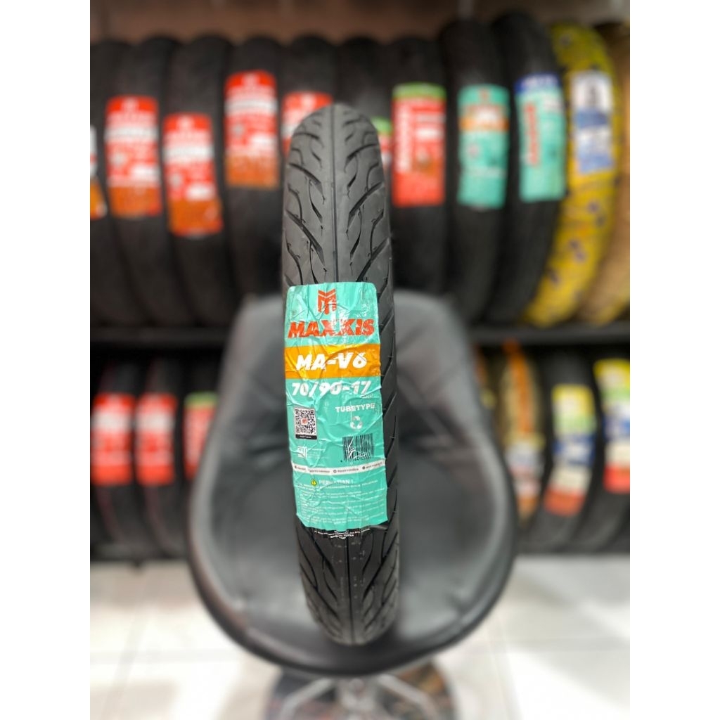 [BAYAR DI TEMPAT] MAXXIS TUBETYPE MA-V6 / BAN MAXXIS (50/90-17 - 60/90-17 - 70/90-17 - 80/90-17 - 90