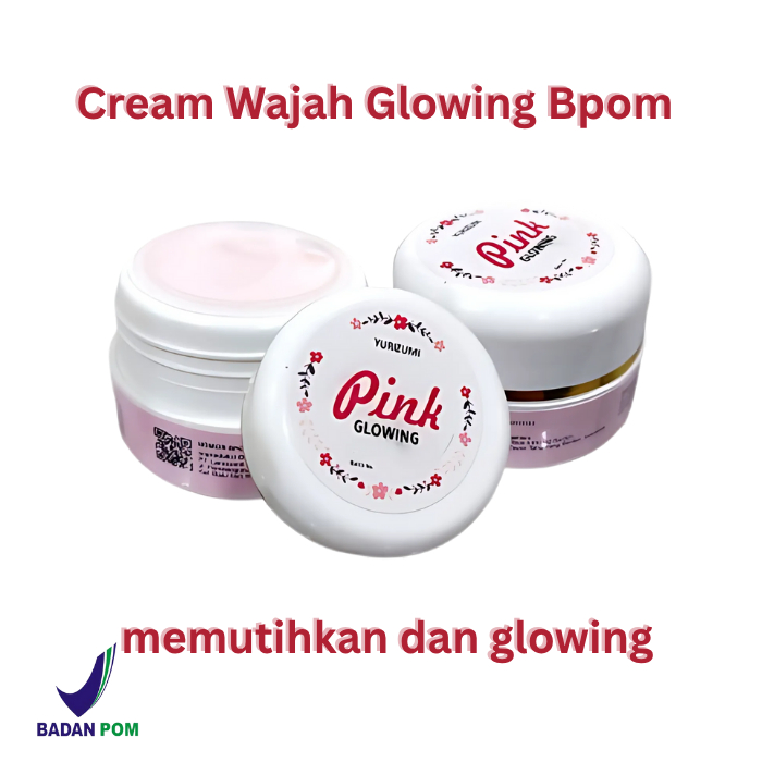Yurizumi Jelly Glowing Pink Krim Wajah Glowing BPOM / Wangi Cream Wajah Glowing BPOM Terlaris 2024