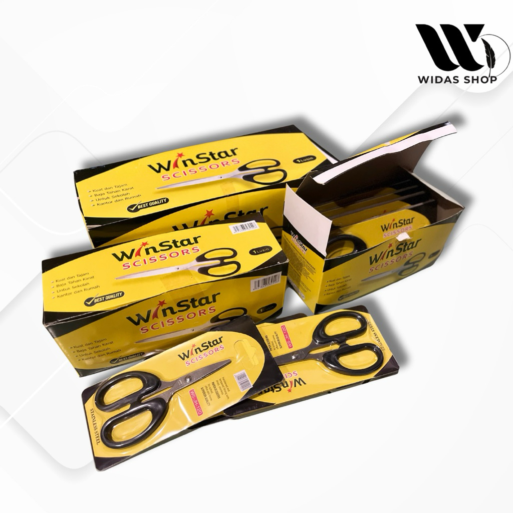 

GUNTING SERBAGUNA -WINSTAR SCISSORS /PCS