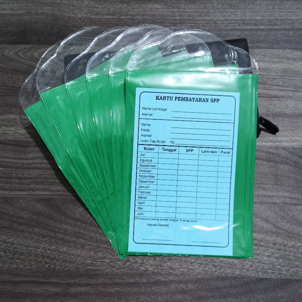 

Sampul Plastik Tabungan SPP Iuran uk 13,5x18cm