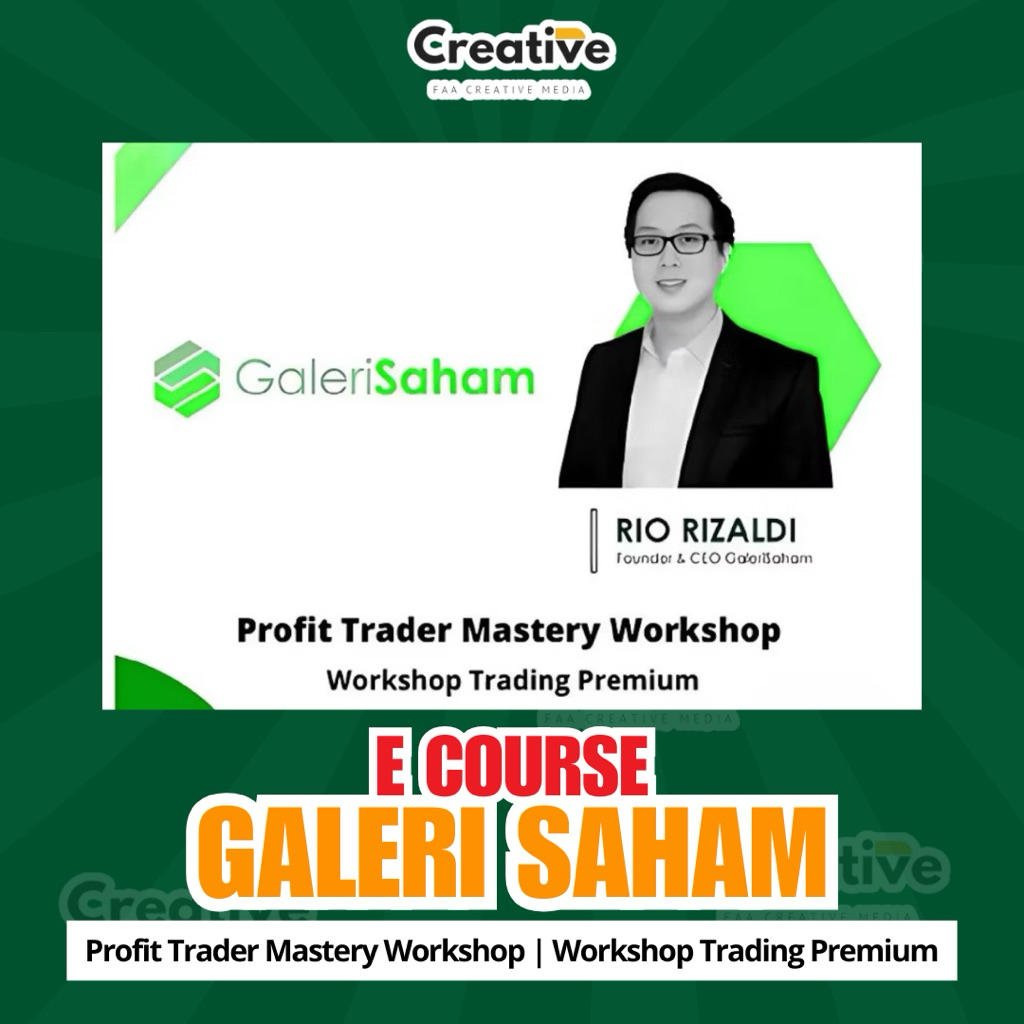 Ecourse - Galeri saham Profit Trader Mastery Workshop | Workshop Trading Premium
