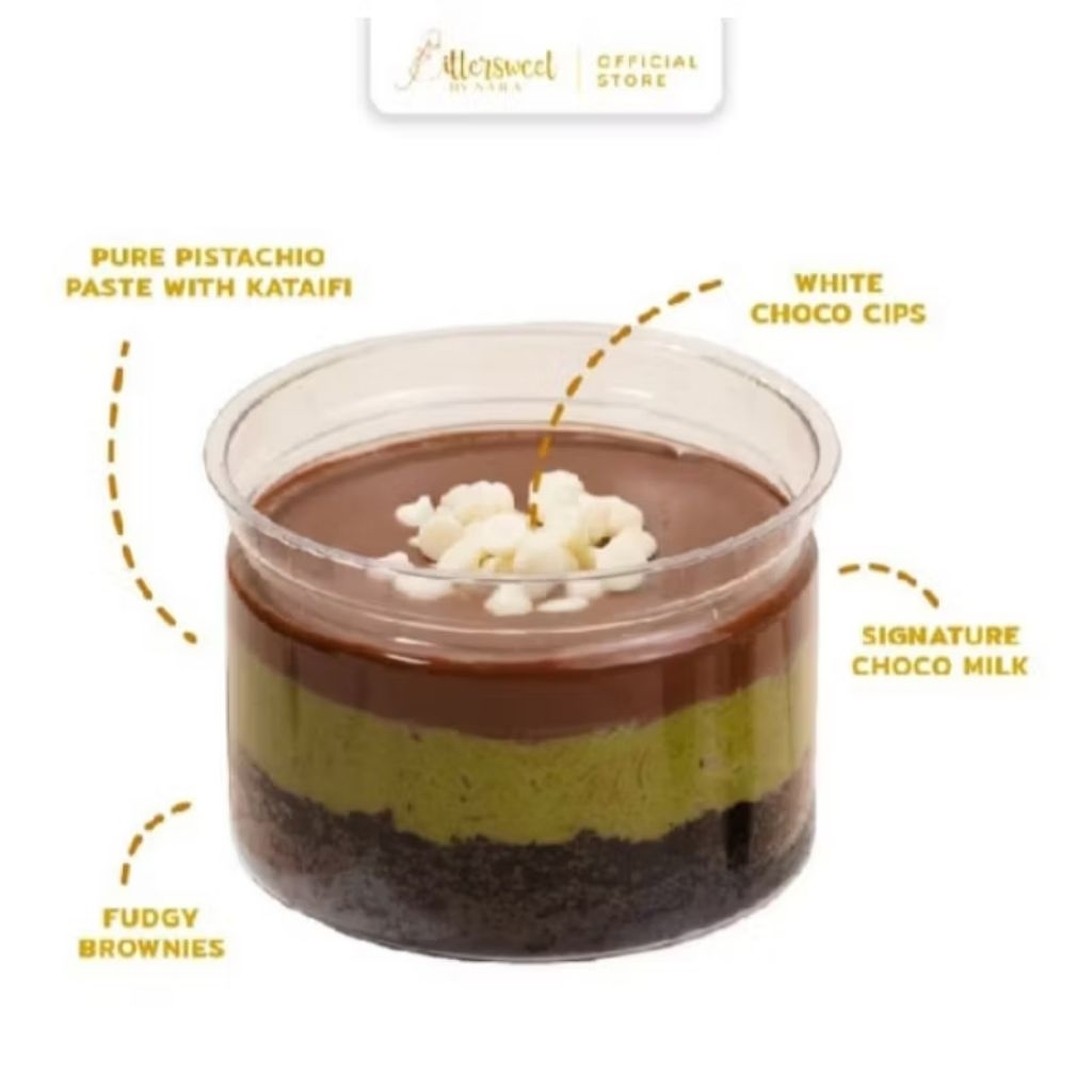 

BITTER SWEET BY NAJLA - DUBAI CHOCO PISTACHIO SATUAN READY STOCK