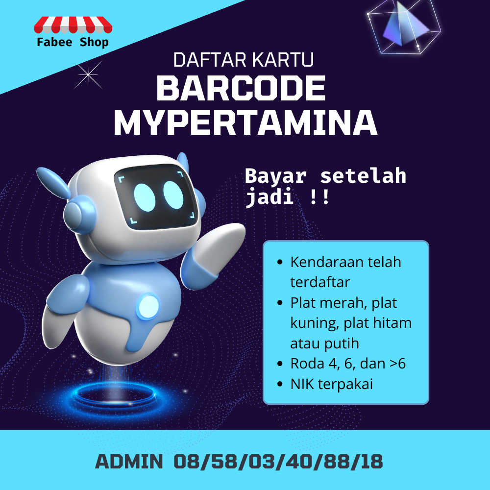 

Solusi Daftar ID CARD Barcode Mypertamina Kendaraan Solar dan Pertalite
