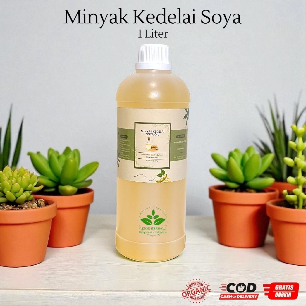 

Minyak Kedelai Soya Oil Pure Food Grade 1 Liter