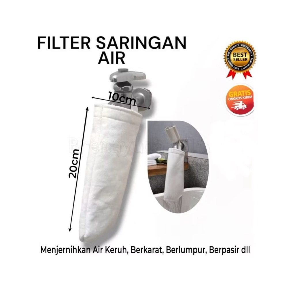 AS - Filter Air Kain / Filter Saringan Air / Filter Kran Air