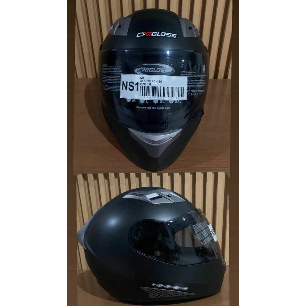 Cargloss NS1 Helm Full Face Masih Baru Original