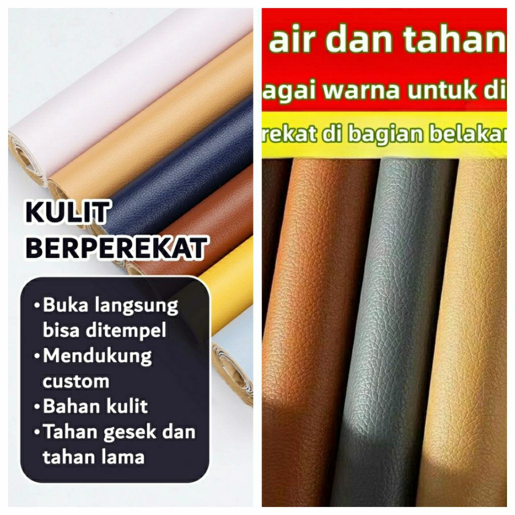 Termurah Stiker kulit jok motor sticker kulit sintetis stiker kulit perbaikan sofa sticker kulit jok
