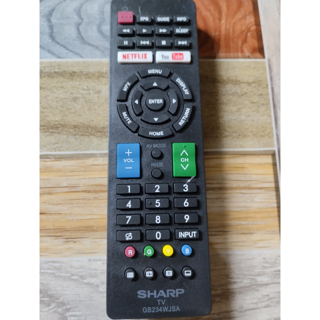 REMOTE TV SHARP LED LCD  REMOT TV  EASY SMART SHARP LED AQUOS DIGITAL