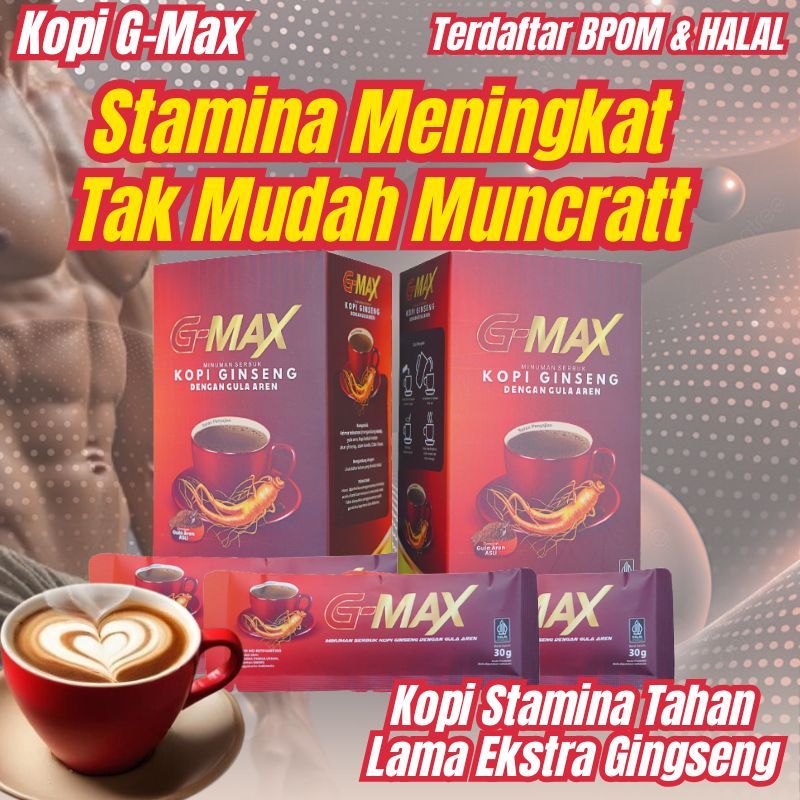 

GMX COFFE Kopi Ginseng Terbaik untuk Penguat Stamina Pria KOPI KUAT BPOM HALAL