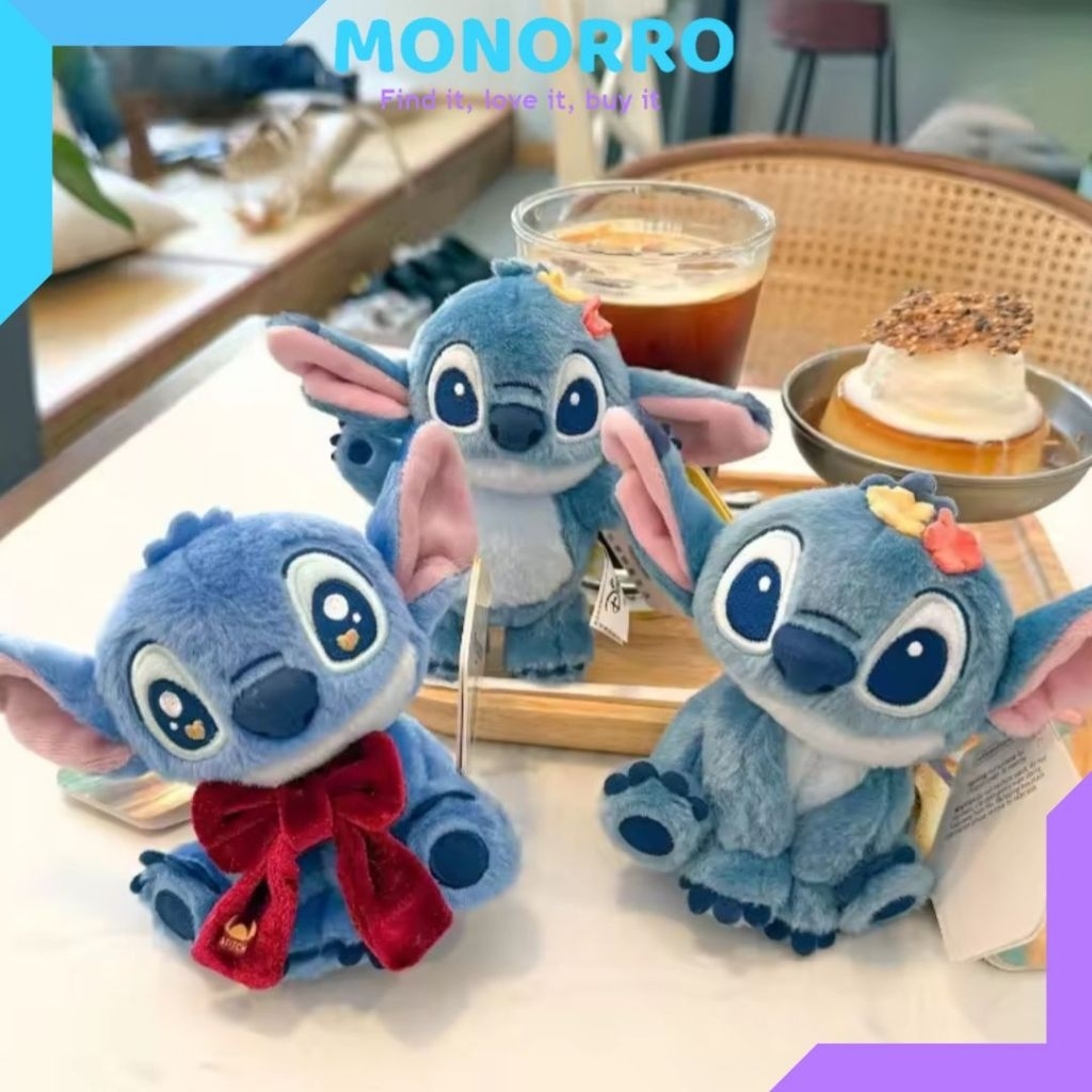 ORI Ganci Stitch Gantungan Tas Stitch Plush Bag Charm Stitch