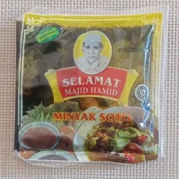 

Bumbu MINYAK SOTO Toko SELAMAT MAJID HAMID Padang 40gr