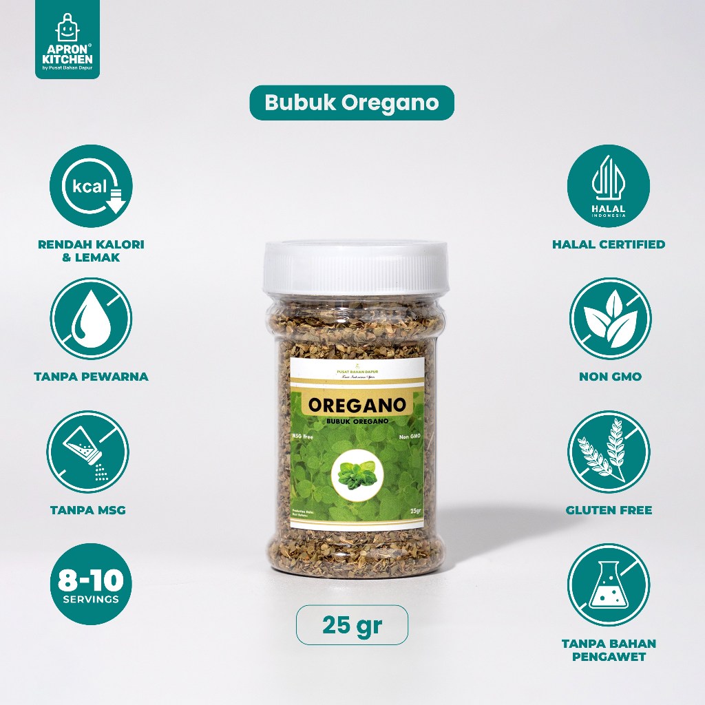 

Oregano Powder (Dried Oregano powder kemasan 25gr)