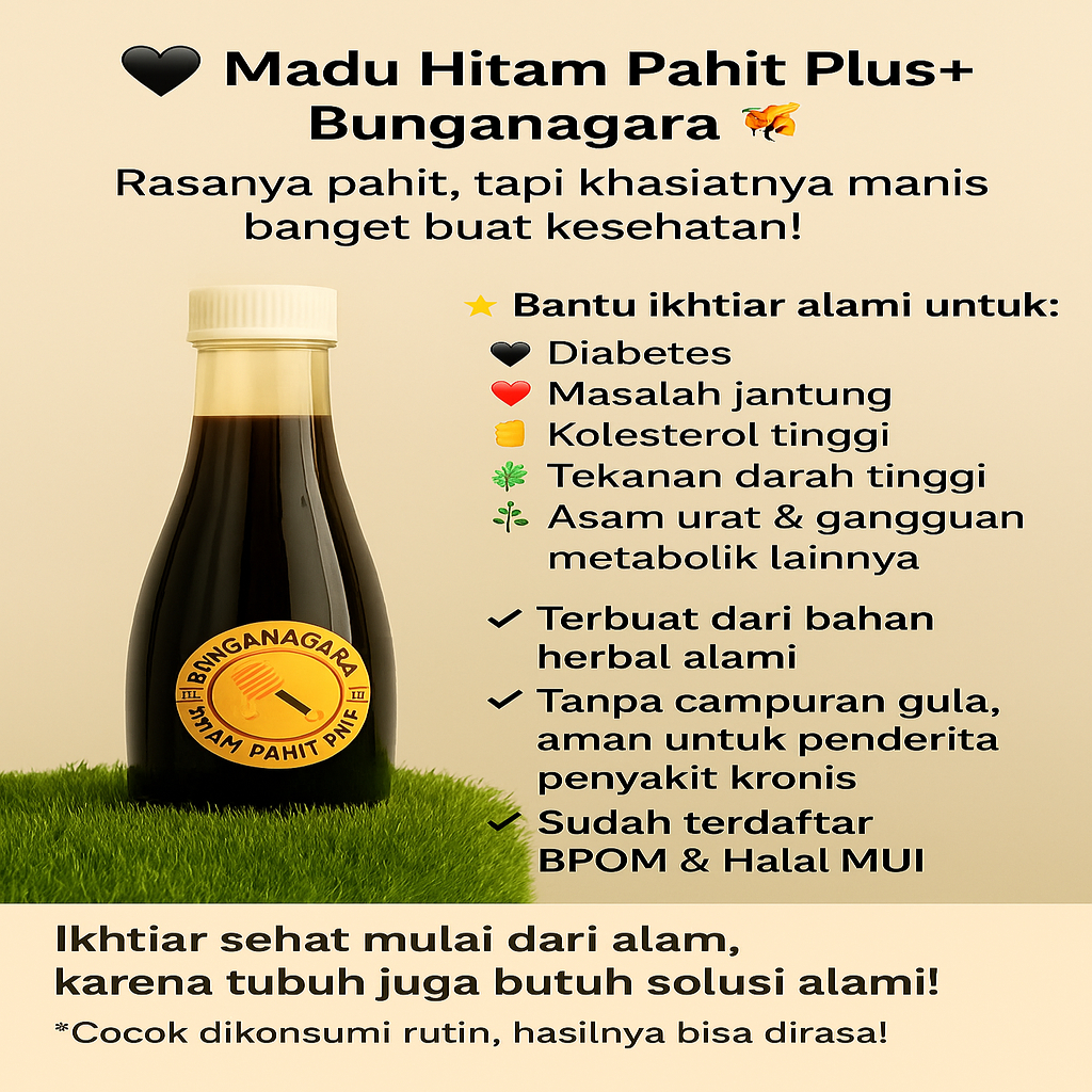 

MADU HITAM PAHIT PLUS+ ASLI HUTAN ALAM INDONESIA 0,5 KG | 300 ML 500 GRAM BUNGANAGARA PURE HONEY