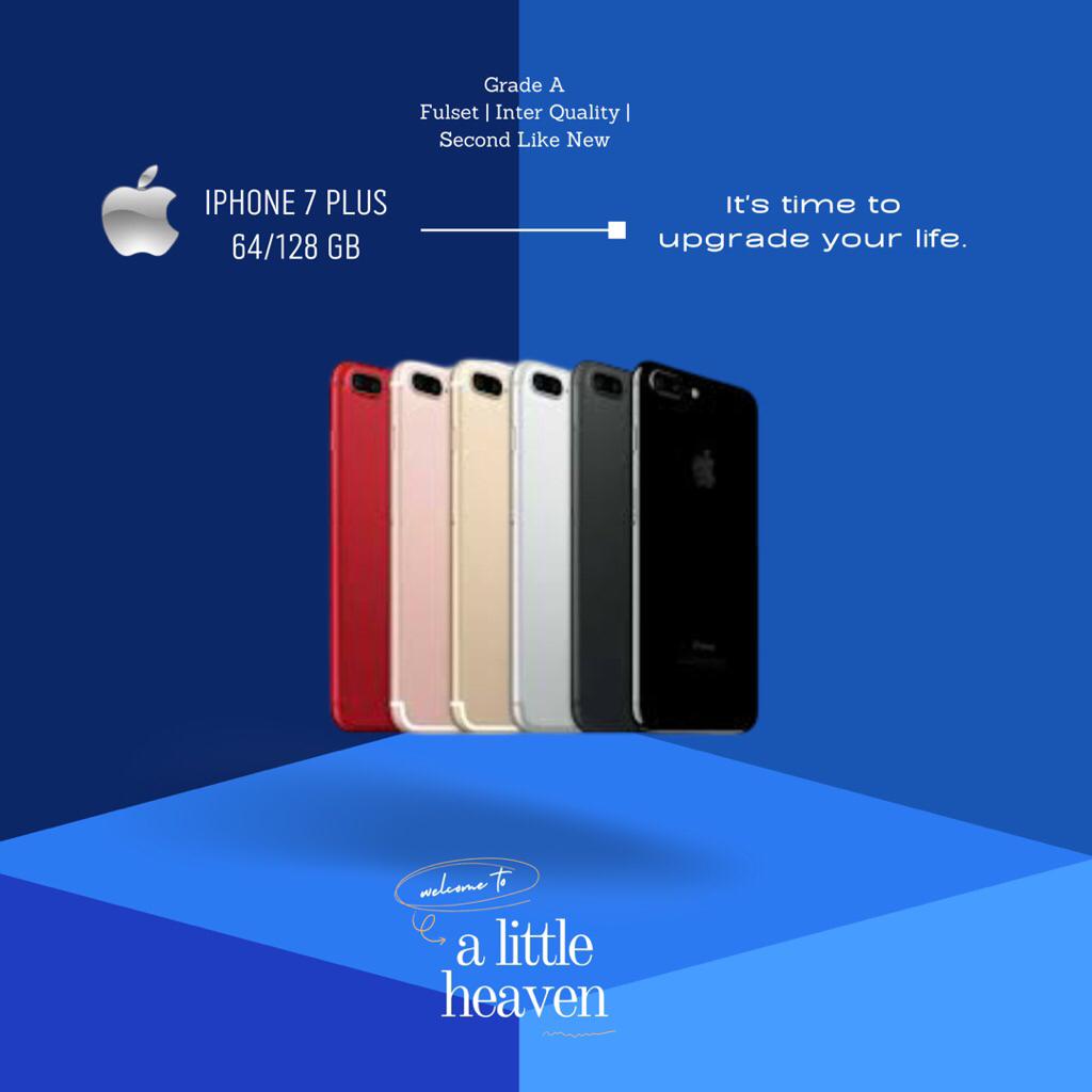 iPhone 7 Plus Original Second | Mulus Like New | Inter Quality | 100% Aman & Bergaransi (Bukan Refur