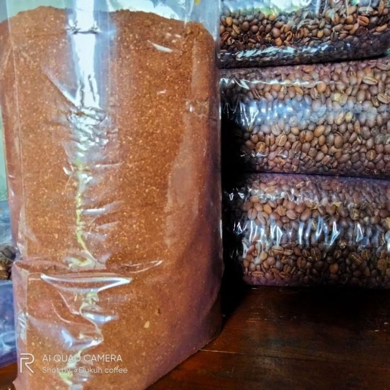 Kopi bubuk murni arabika 1kg tanpa campuran kopi wonosobo