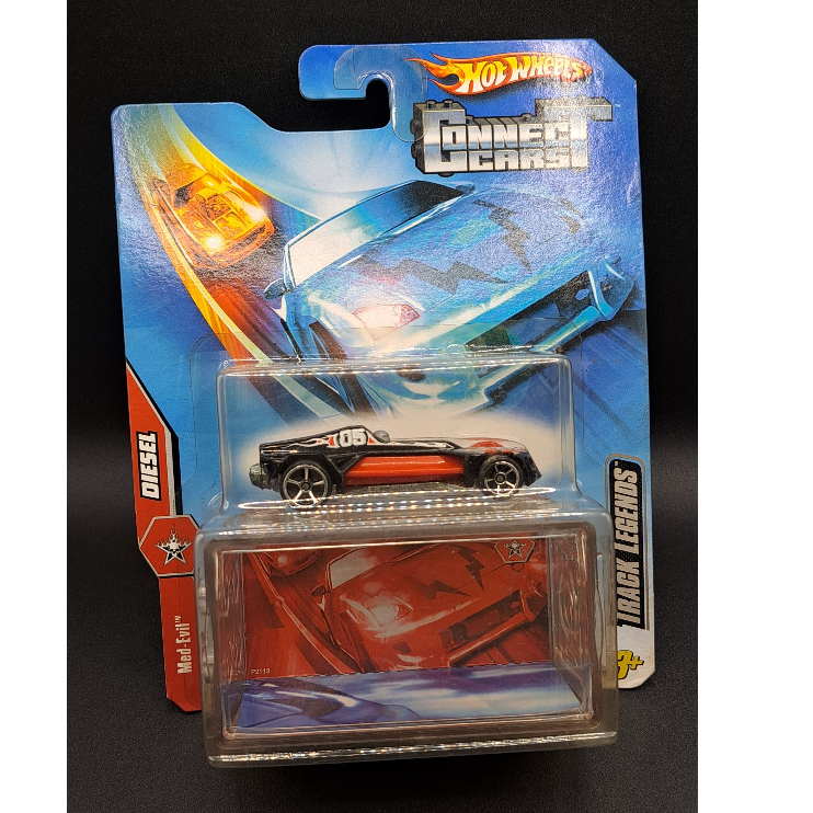 2009 Hot Wheels - Med-Evil - Connect Cars - Track Legends - Balap (B3)
