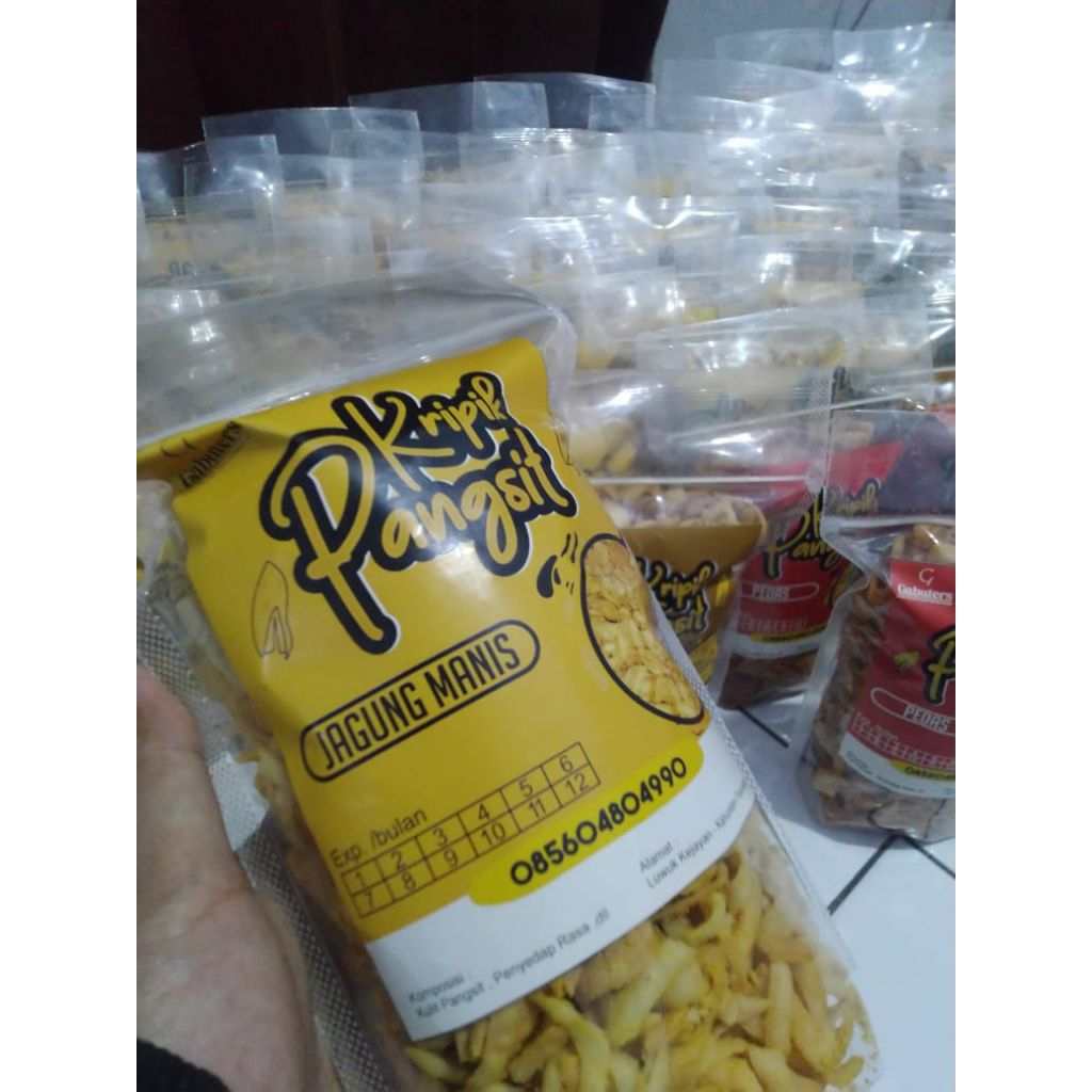 

Keripik Pangsit Rasa Jagung Manis