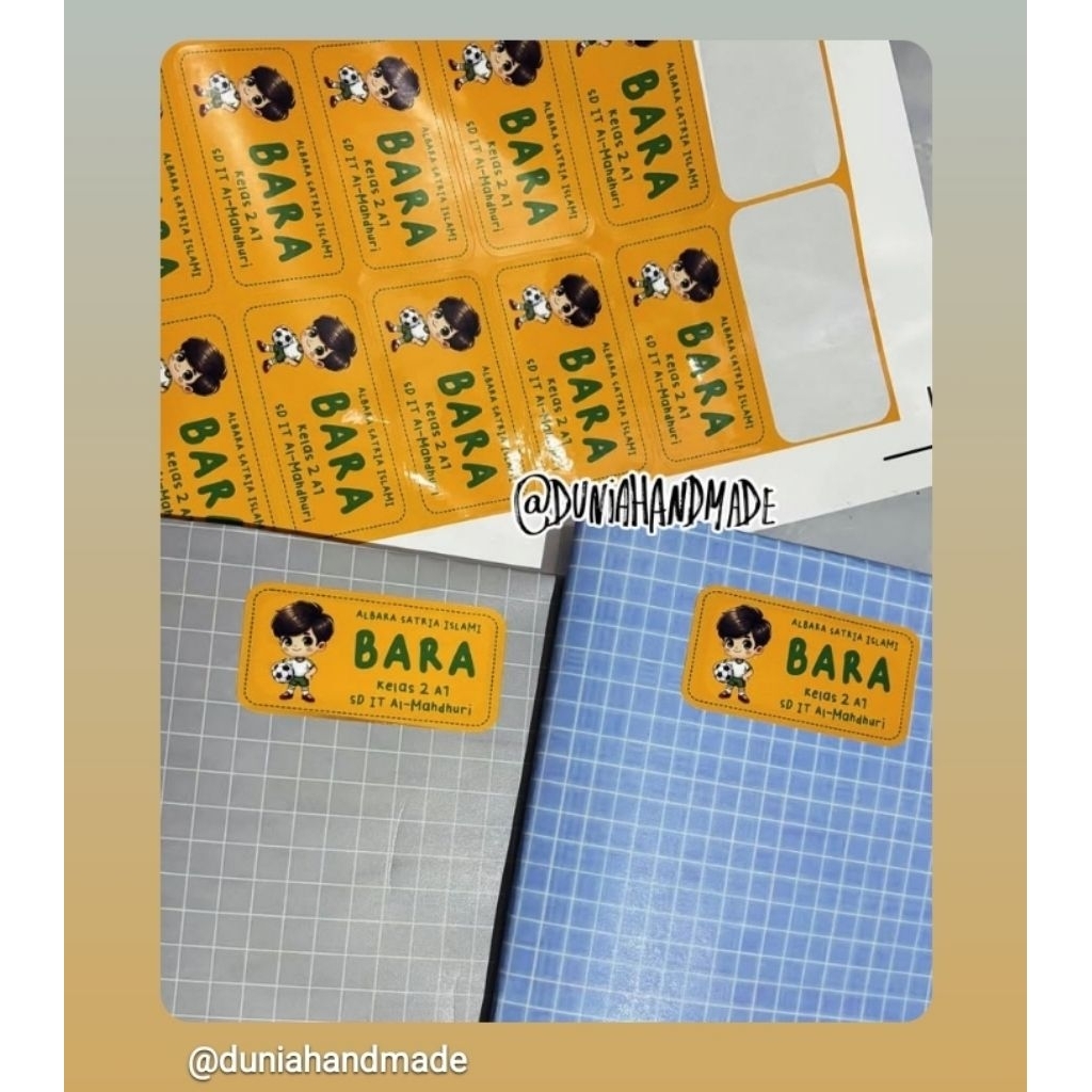 

Stiker Bahan Premium